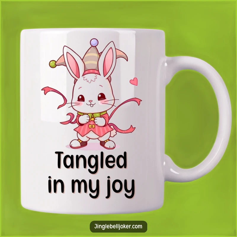 Funny Jester Bunny Mug: Whimsical Character Gift for Playful Souls