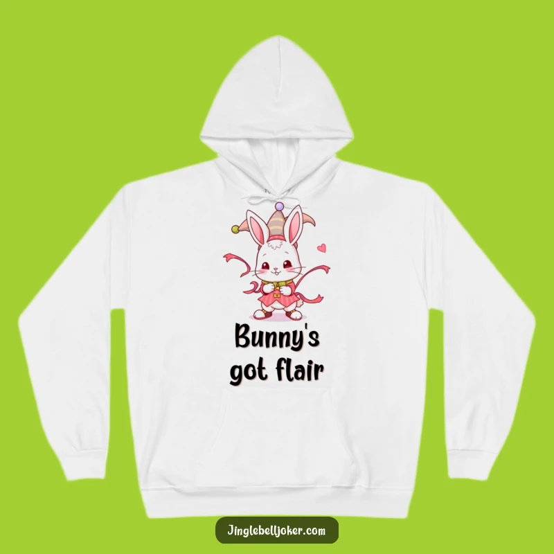Funny Jester Bunny Hoodie: Cozy Comfort Meets Playful Charm Gift